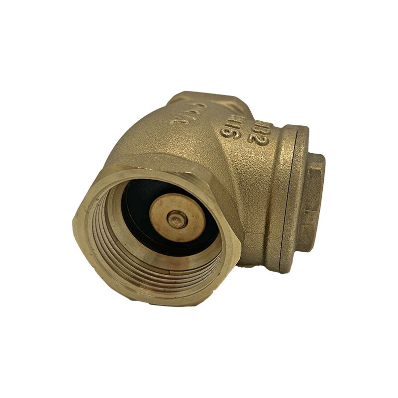 1 1/4" Brass Non-Return Valve with Rubber Seat