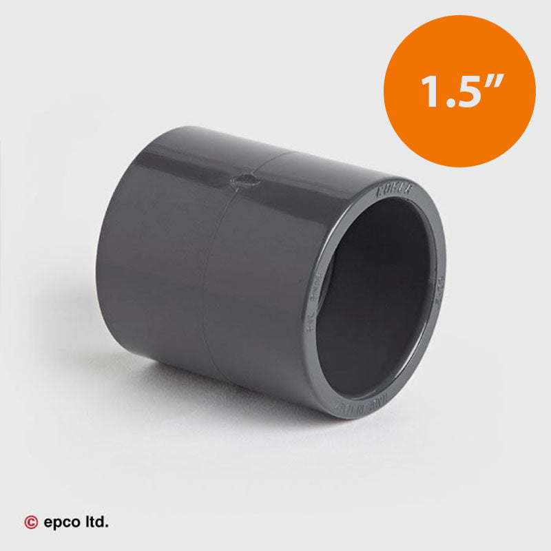 1 1/2" U-PVC Plain Socket