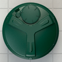 1300L Vertical Kingspan EcoSafe Bunded Oil Tank - ESV1300