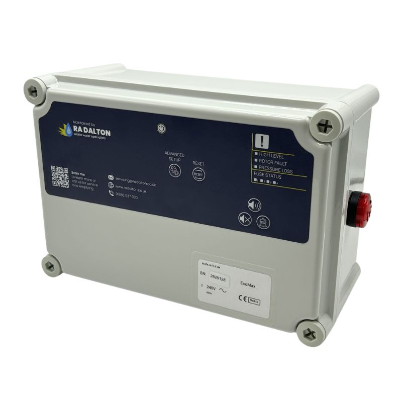 RA Dalton EcoMax Wastewater Treatment Plant Controller - 240V IP65