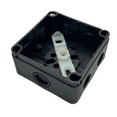 WISKA Black Junction Box IP66 - 95x95x60mm
