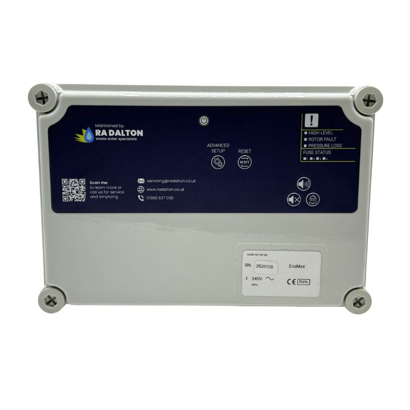 RA Dalton EcoMax Wastewater Treatment Plant Controller - 240V IP65