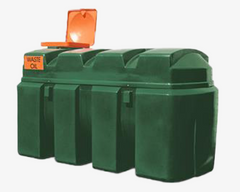 Kingspan Bunded Waste Oil Tank 2500L Horizontal - BOW2500