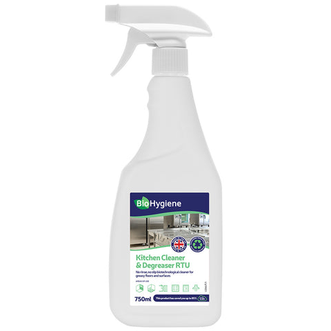 BioHygiene Kitchen Cleaner & Degreaser RTU (6x750ml)
