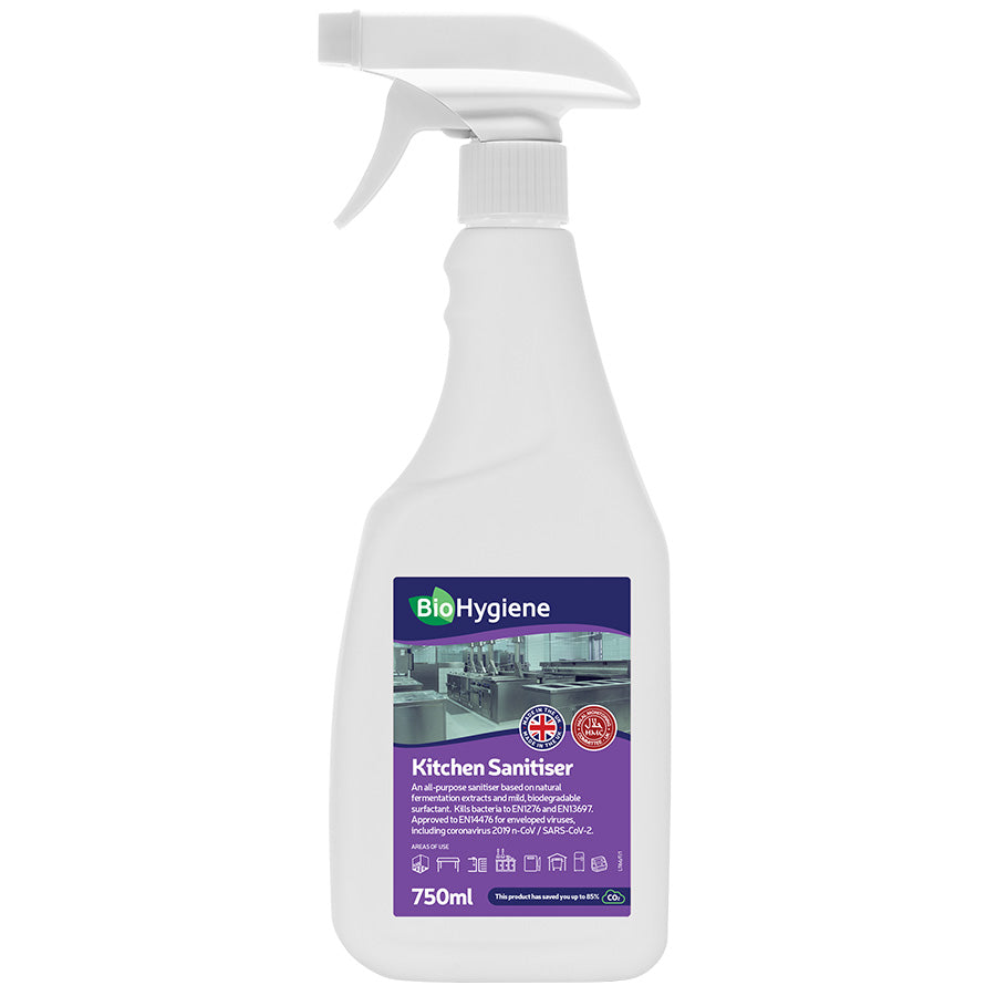 BioHygiene Kitchen Sanitiser RTU (6x750ml) | BH239