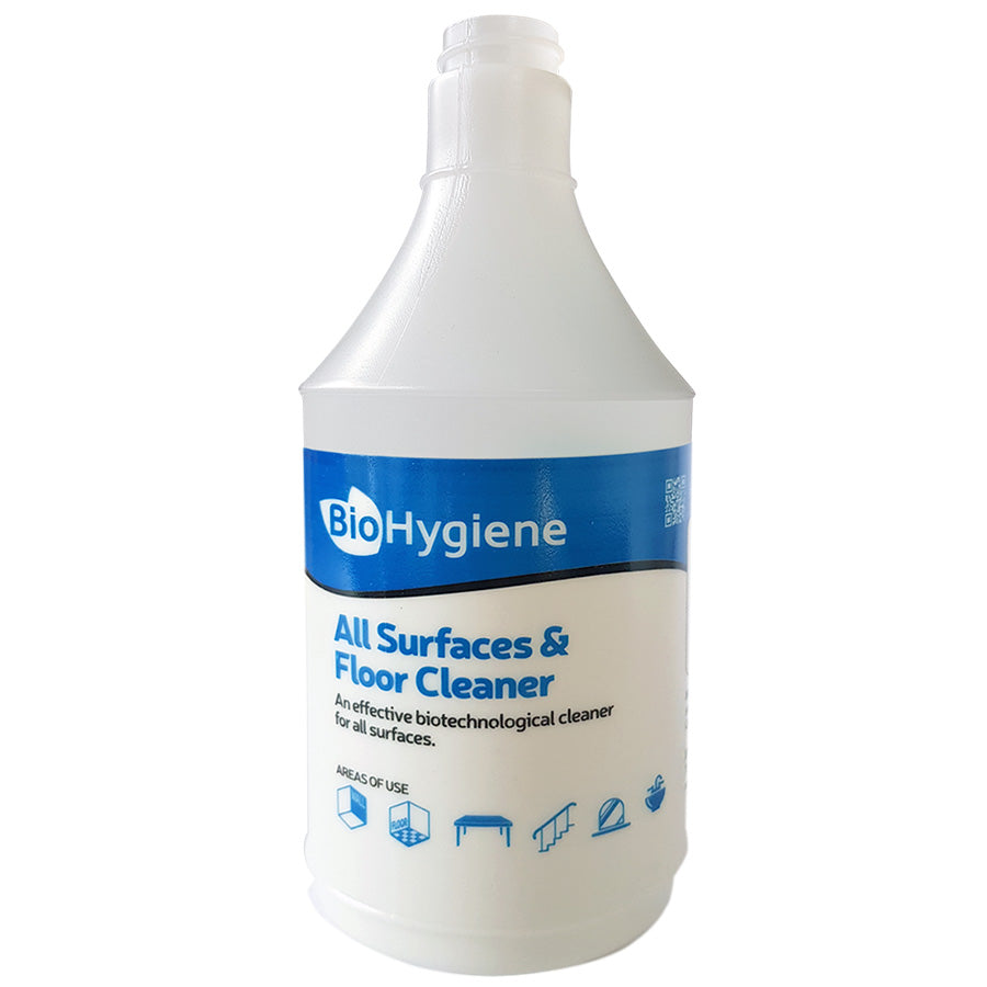 BioHygiene Bottle against plain white background