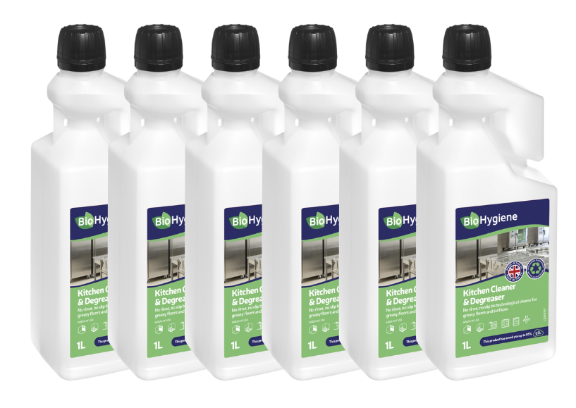 BioHygiene Kitchen Cleaner & Degreaser (6 x 1L Concentrate) | BH194