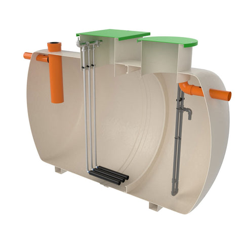 Klargester BioTec+ 8 Sewage Treatment System (up to 35 Person)