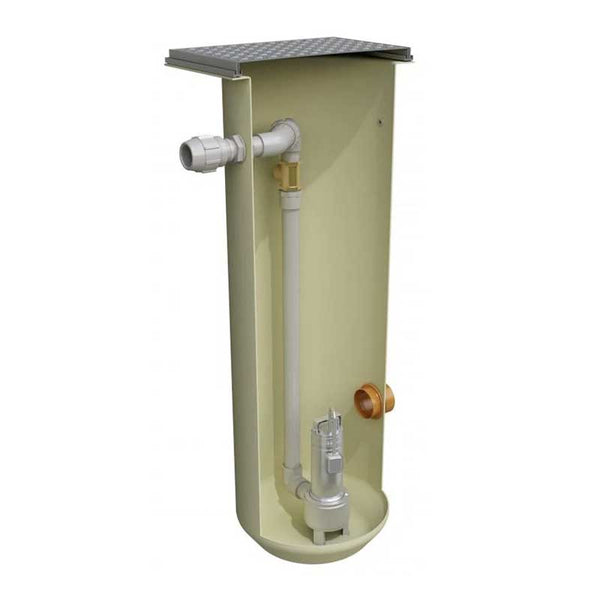 Clearwater 400L Single Sewage Pump Station | CWP2