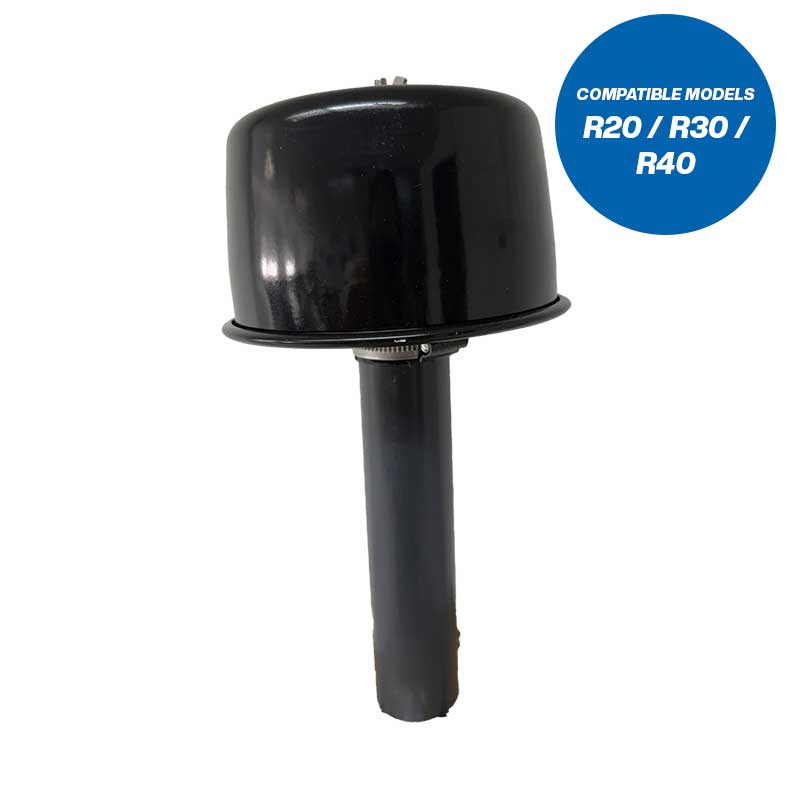 FPZ FL4 Cartridge Intake Filter – 1 1/4" NPT with Silencer