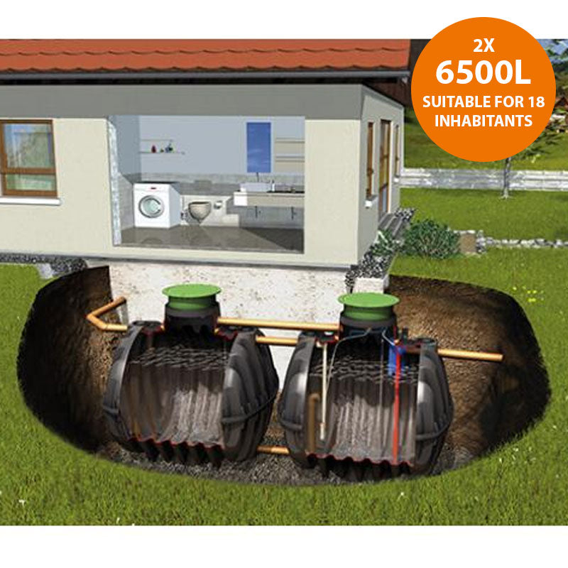 GRAF One2Clean Sewage Treatment Plant 18PE