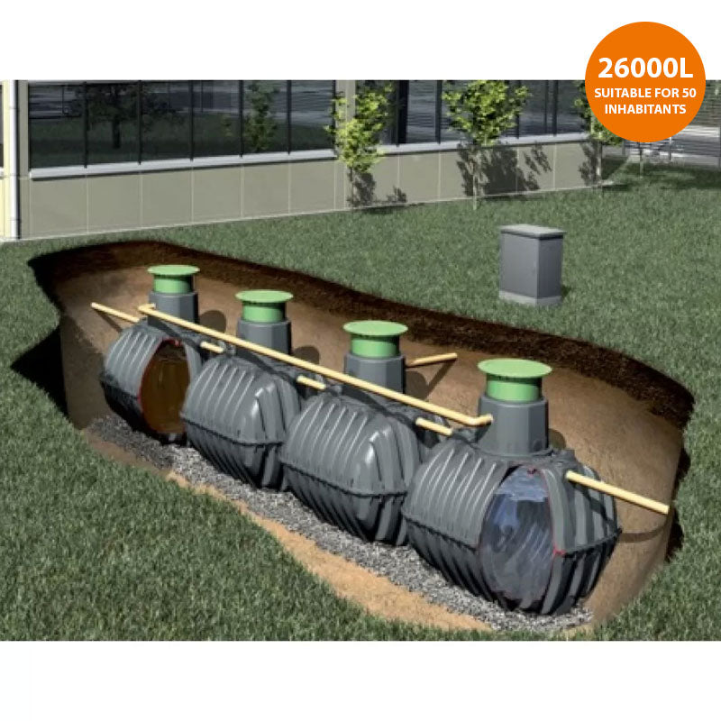 GRAF OneAdvanced Klaro E Professional Sewage Treatment Plant 50PE