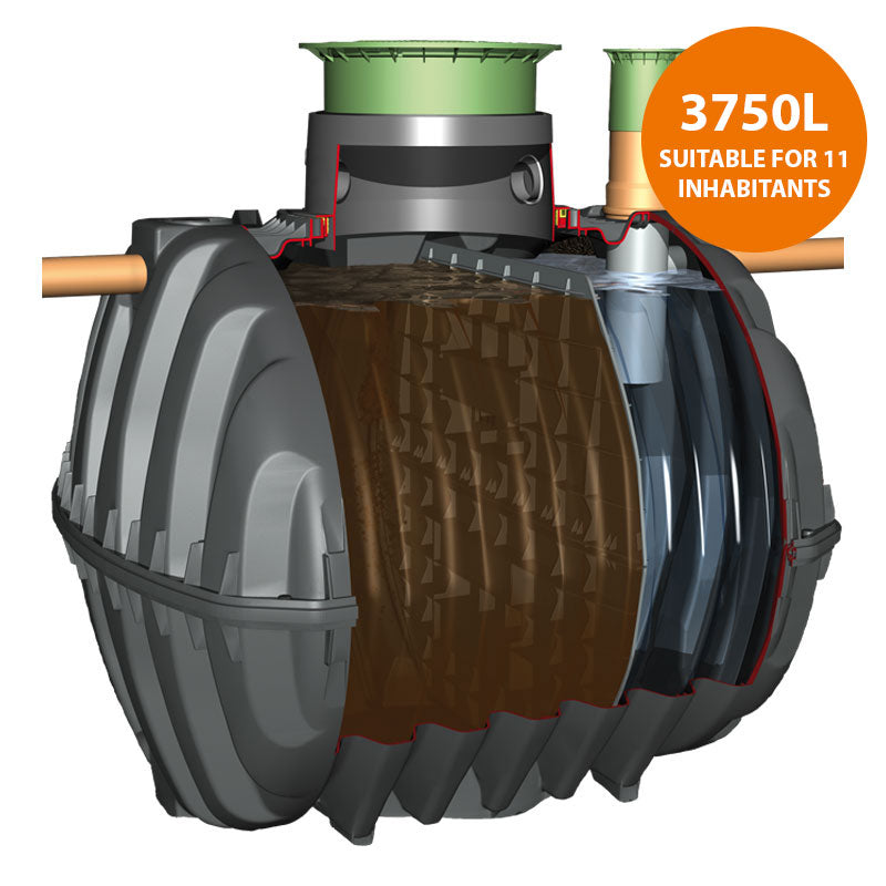 GRAF Carat Septic Tank 3750L 11PE | G50078