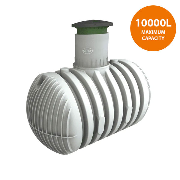 GRAF Platin XL Shallow Dig Underground Potable Water Tank 10000L