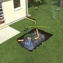 GRAF Platin Direct Complete Package Rainwater Harvesting System 5000L