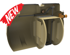 Harlequin GRP6 Hydroclear Sewage Treatment System (up to 6 person)