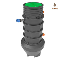 Klargester Hillmaster Chiltern PX5 1120L Sewage Pump Station