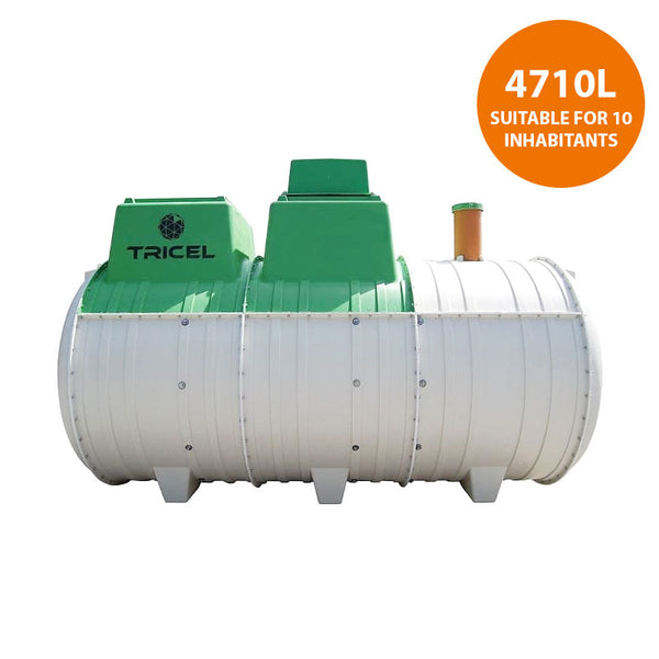 Tricel Novo UK10 Sewage Treatment System (Up To 10 person)