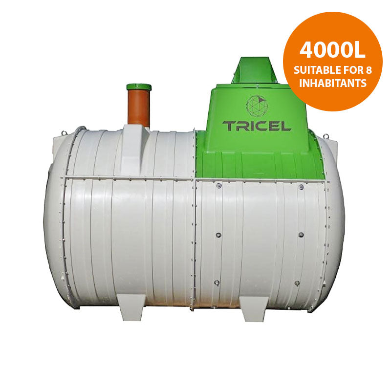 Tricel Novo UK8 Sewage Treatment System (Up To 8 person)