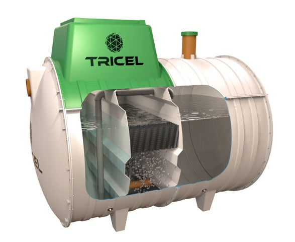 Tricel Novo UK6 Sewage Treatment System (Up To 6 person)