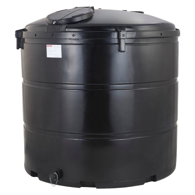 DESO Non-Potable Water Tank 3050 litres | V3050BLKWT