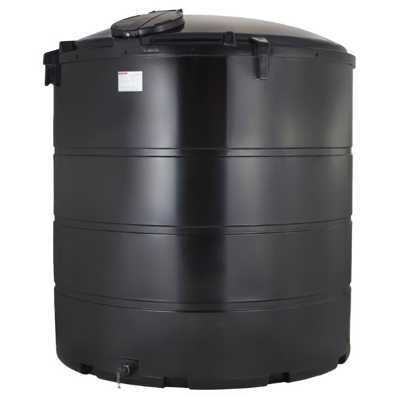 DESO Potable Water Tank 6250 litres | V6250BLKDWT