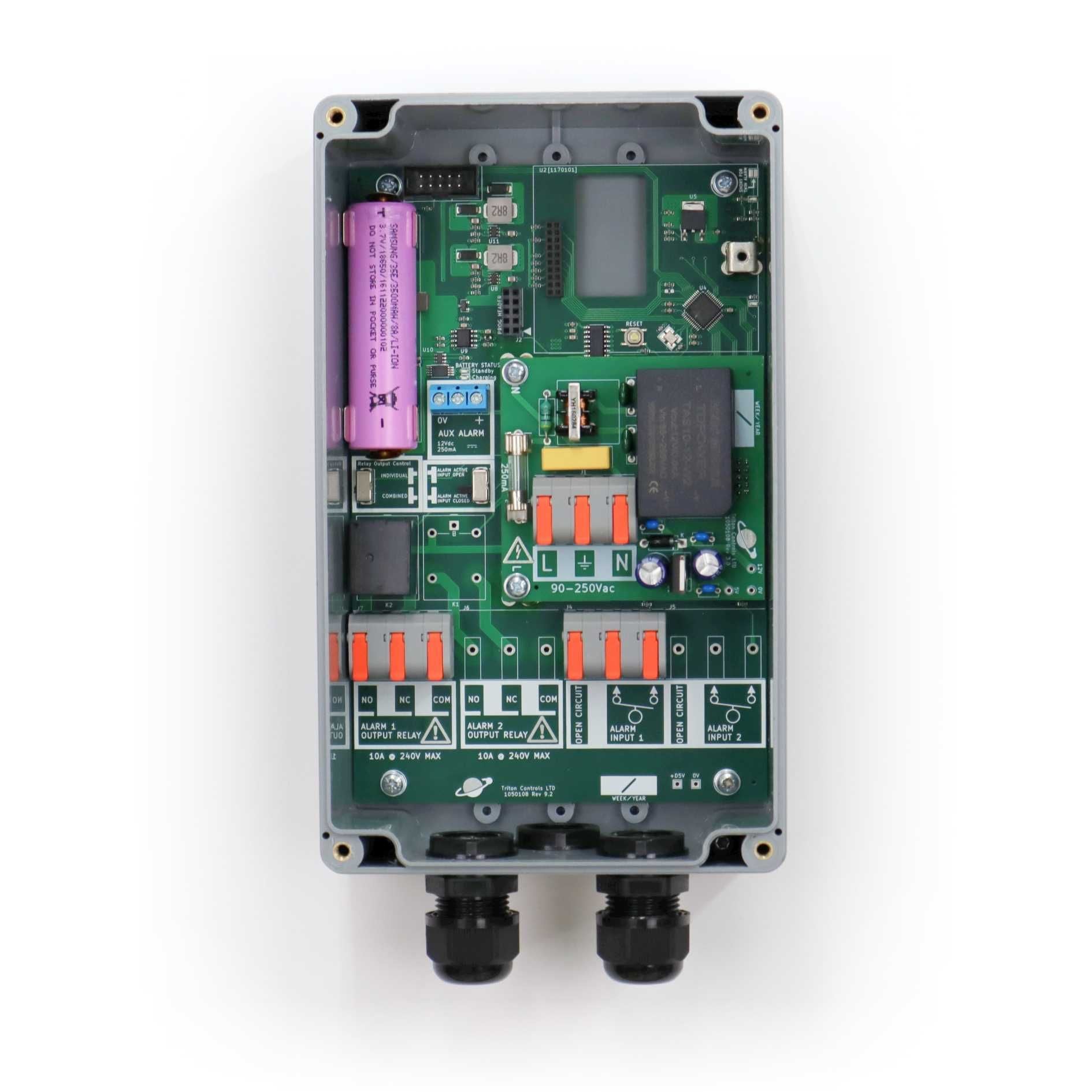 Backup Battery High Level Alarm