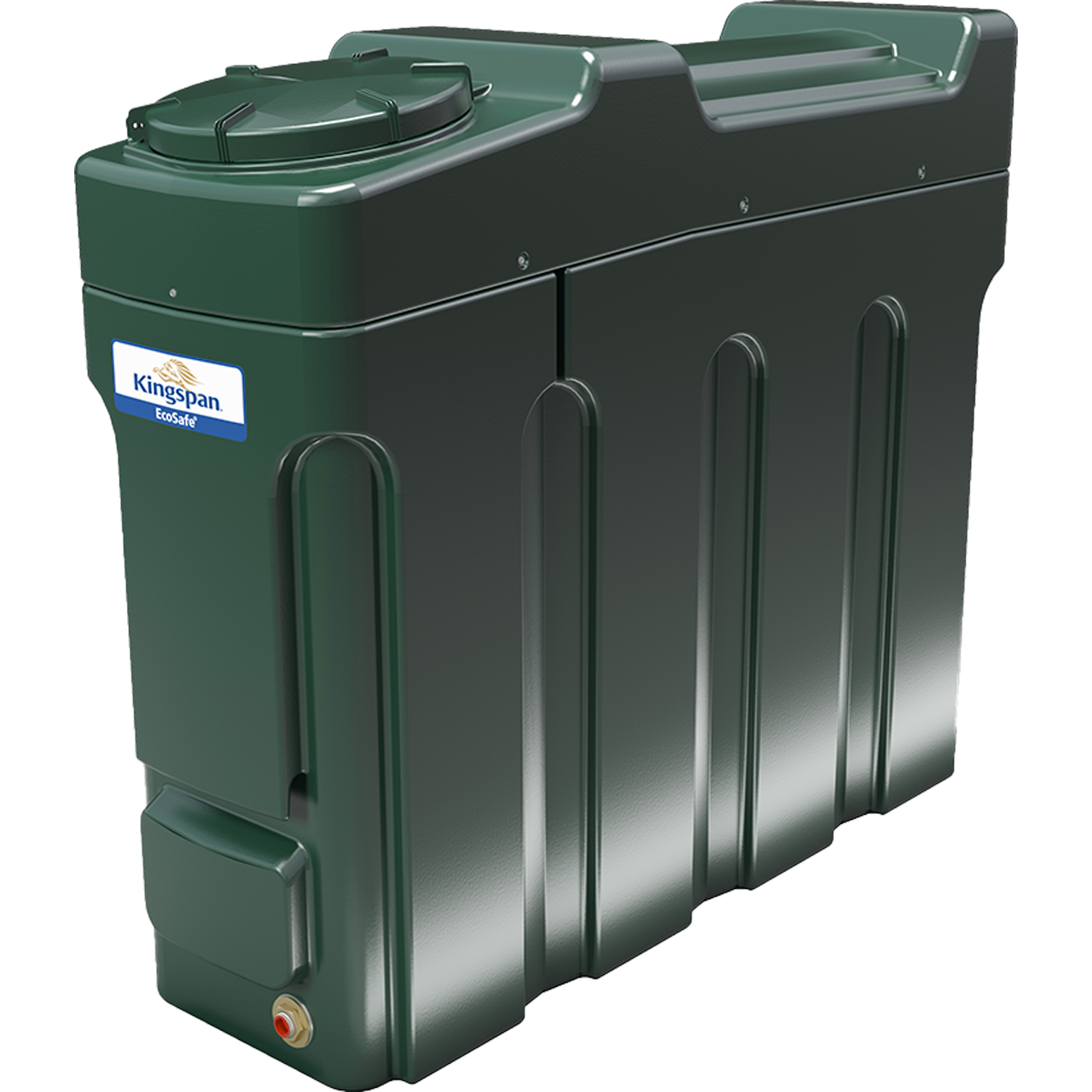 EcoSafe Horizontal Bunded Oil Tank 1,225 Litres | ES1225