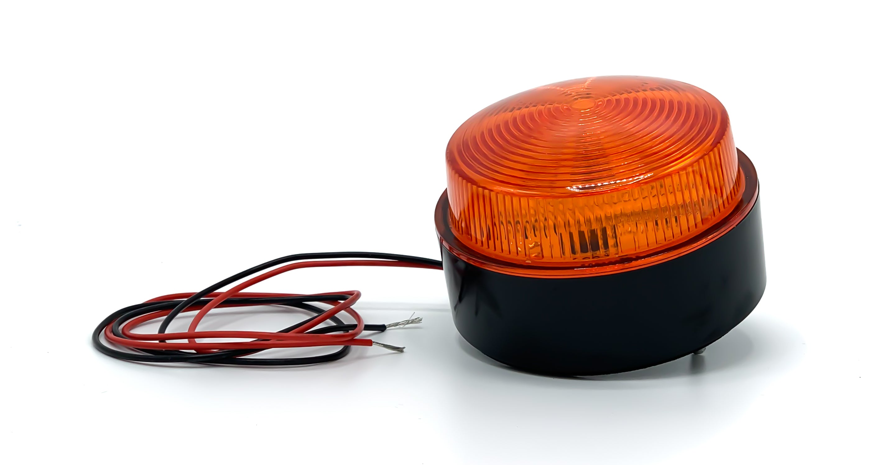 Flashing Alarm Amber Beacon (10-100dc/20-72ac)