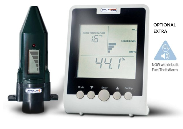 Harlequin 650 Litre Bunded Slimline Oil Tank | 650ITE