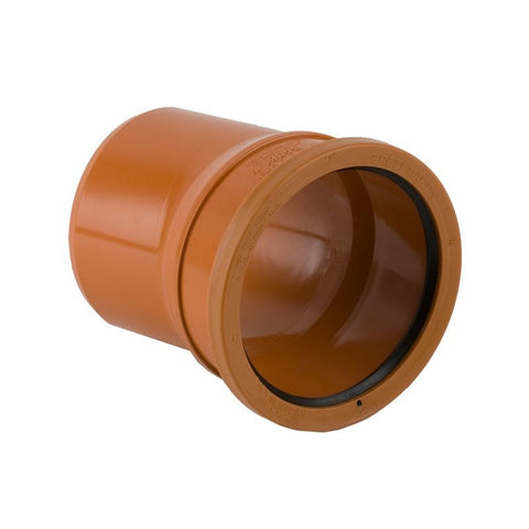 110mm Single Socket 11.25° Bend B5081 | Underground Drainage Pipe Fitting