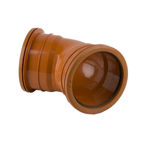 160mm Double Socket 45° Bend