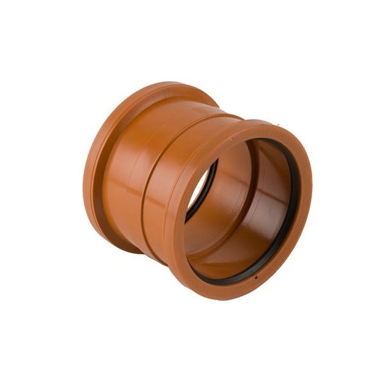 160mm Double Socket Slip Coupler Underground Drainage Pipe Fitting | B7001