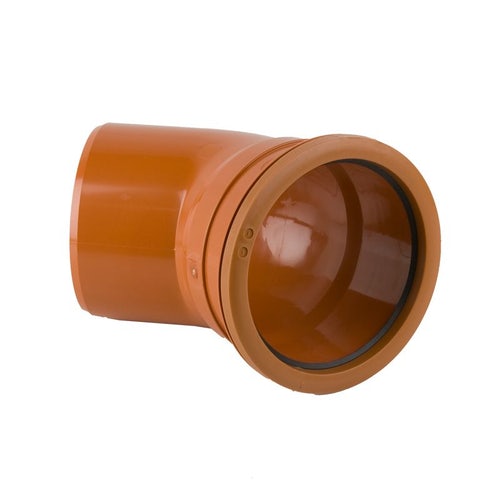160mm Single Socket 45° Bend