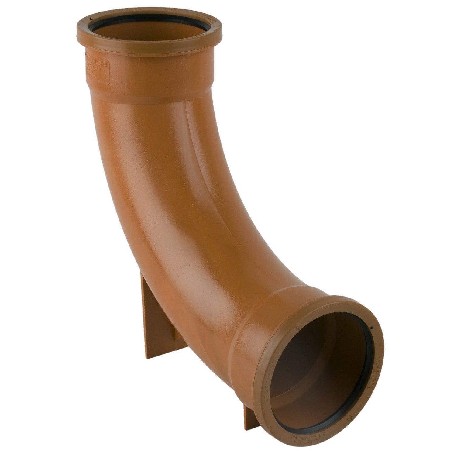 110mm Brett Martin 2Way LR Rest Bend 87.5° Bend B4131 | Underground Drainage Pipe Fitting