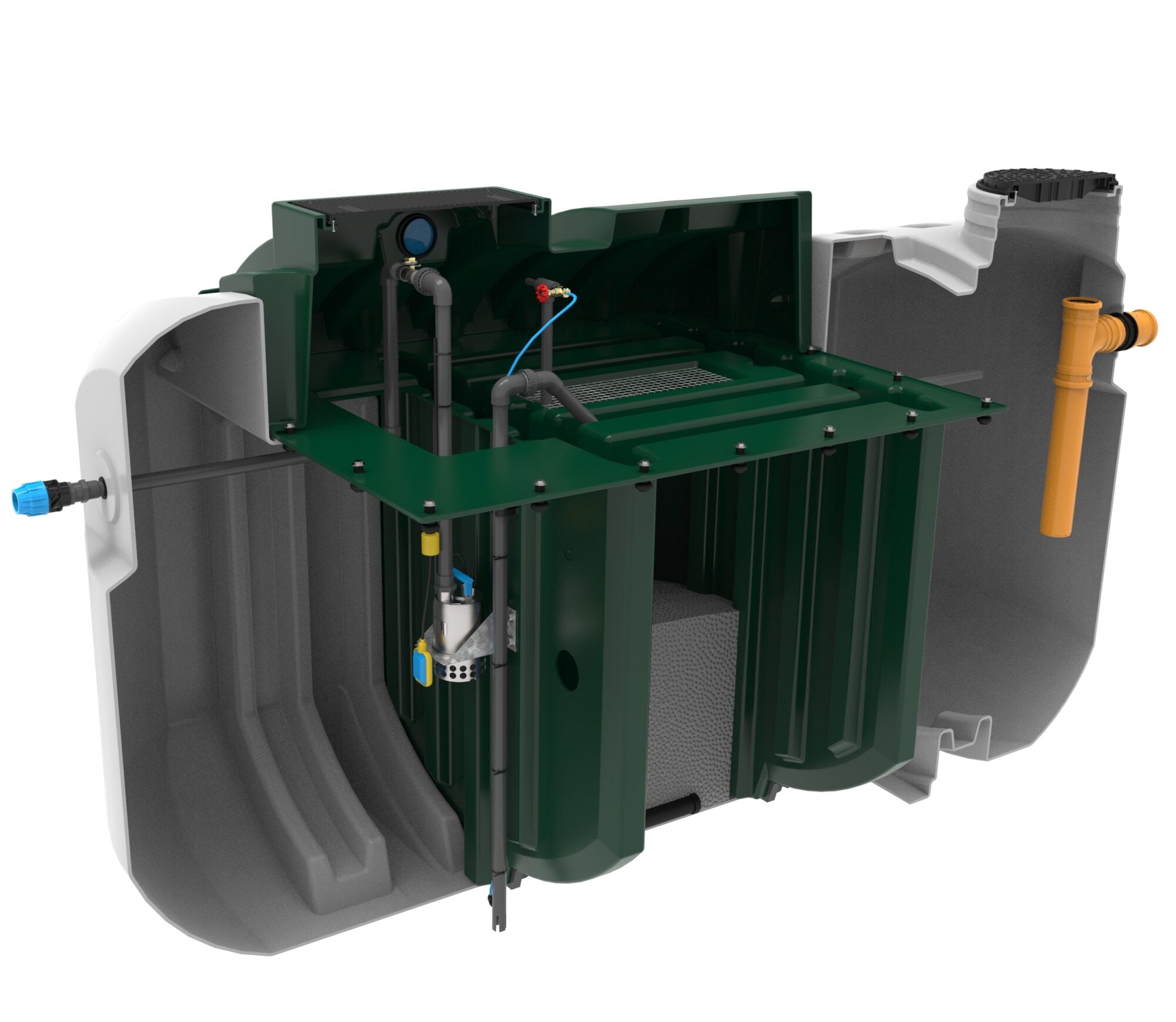 Harlequin CAP15 ( up to 15 person) Sewage Treatment Plant*