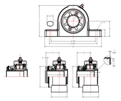 Dodge 45mm BF/BG Bearing