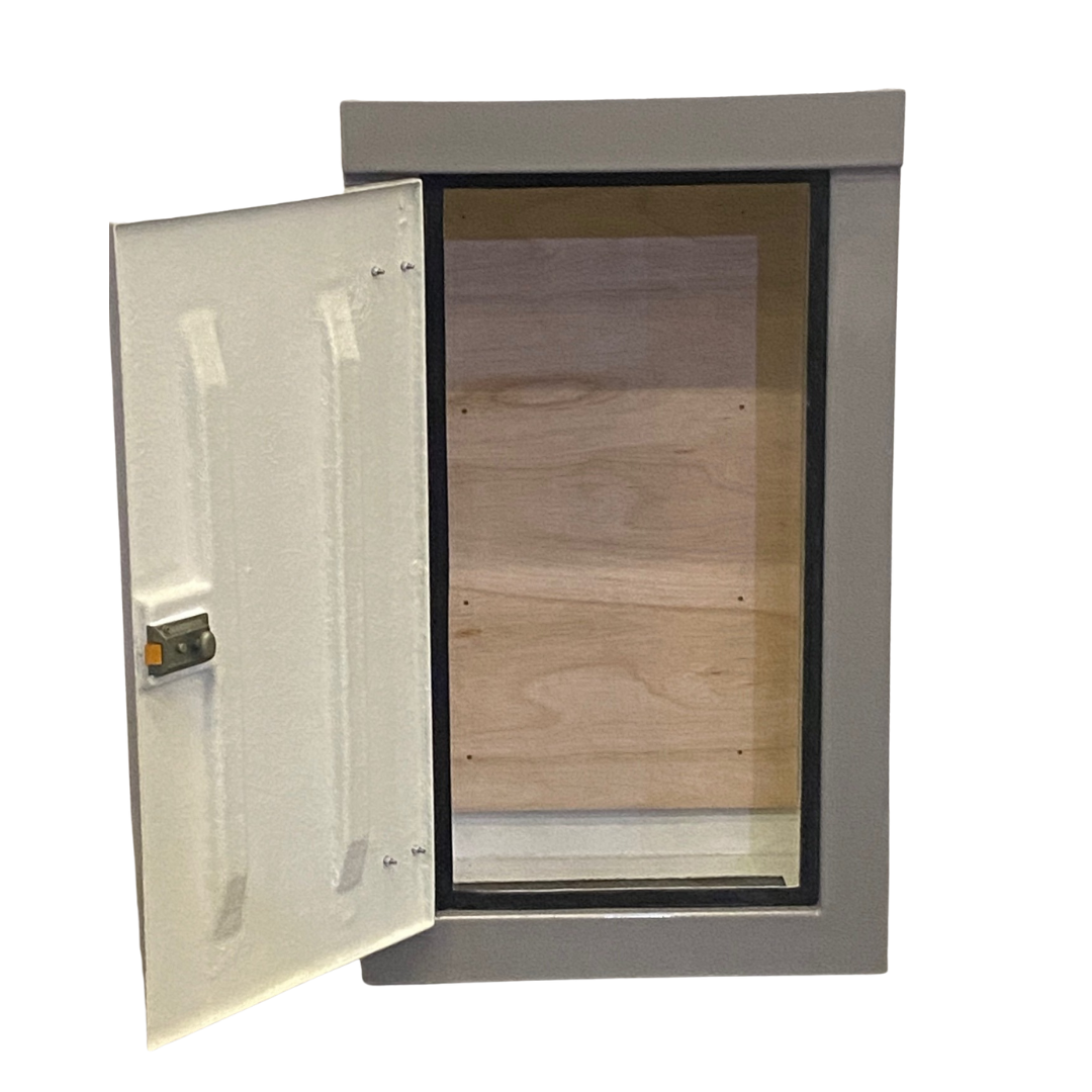 K2 H1250 x W750 x D500 GRP Electrical Kiosk Cabinet Single Door