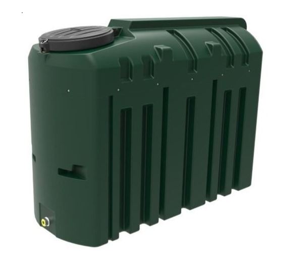 Harlequin 1225 Litre Bunded Slimline Oil Tank | 1225HQi*