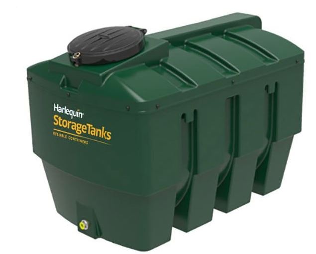 Harlequin 1400 Litre Bunded Horizontal Oil Tank | 1400ITE*