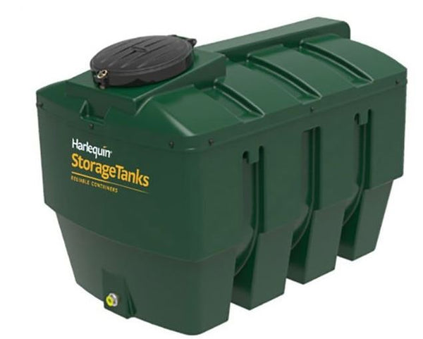 Harlequin 1400 Litre Bunded Horizontal Oil Tank | 1400ITE