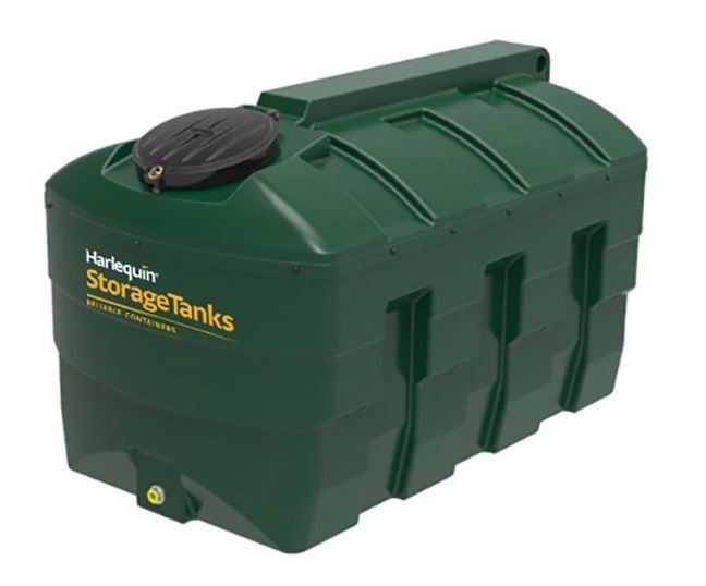 Harlequin 2500 Litre Bunded Horizontal Oil Tank | 2500HQi