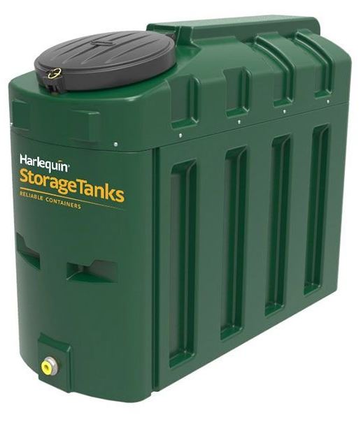 Harlequin 650 Litre Bunded Slimline Oil Tank | 650ITE