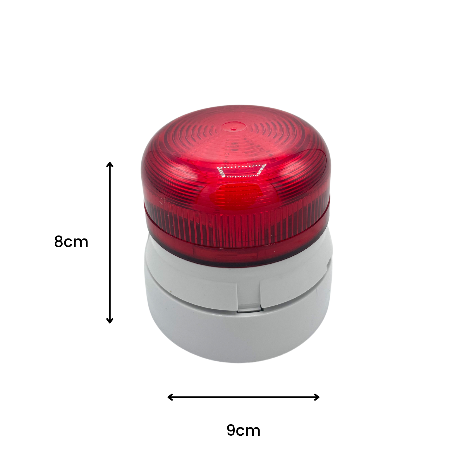 Red Flashing LED Beacon (230V)