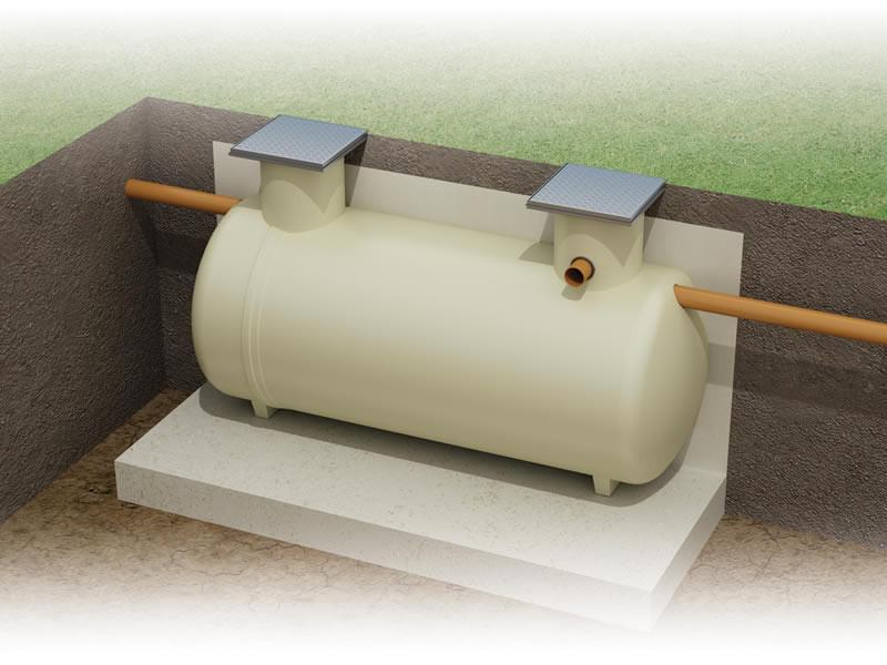 Klargester Sigma Shallow Dig Septic Tank 9150L