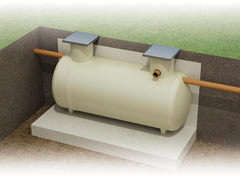 Klargester Sigma Shallow Dig Septic Tank 9150L